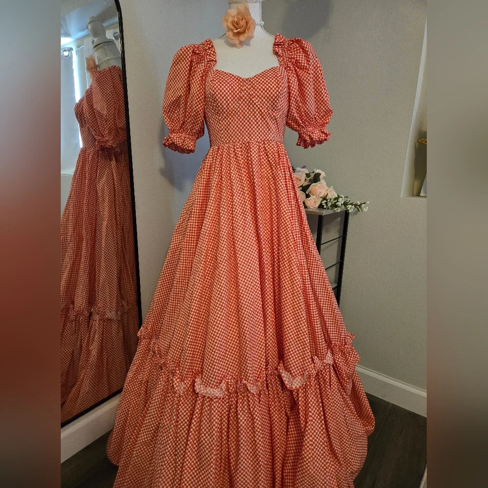 SOLD Selkie Baby Gingham Ritz - Picture 2 of 2